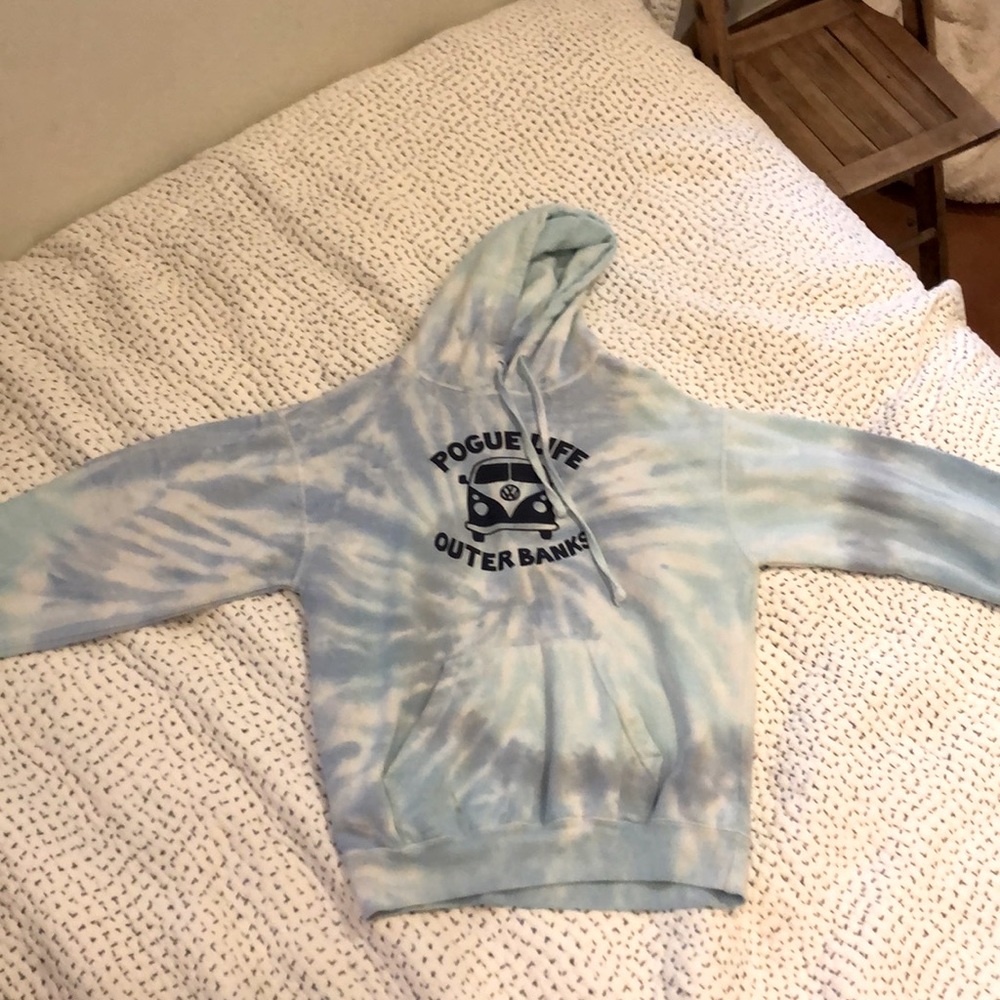 Outer banks Pouge Life Tie Dye Oversized Hoodie